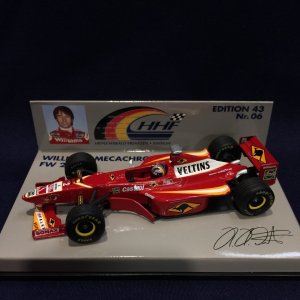 画像: セカンドハンド品●PMA1/43 WILLIAMS MECACHROME FW20 (H.H.フレンツェン）1998 #2