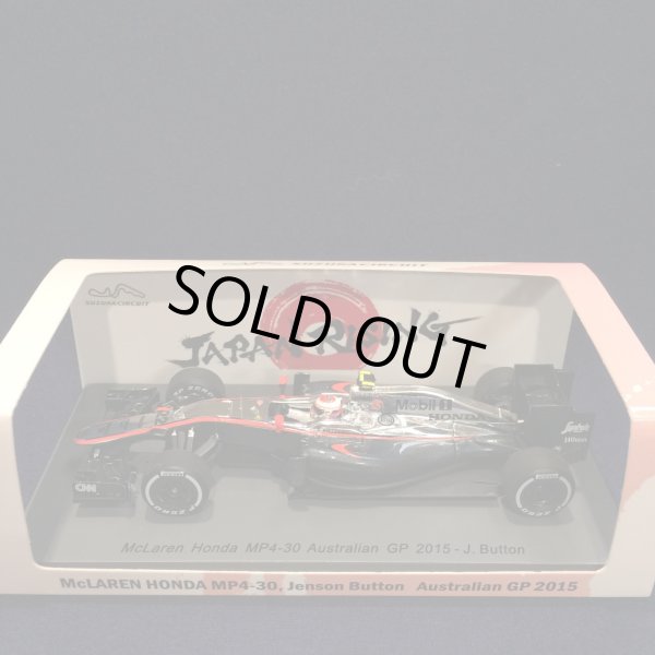 画像1: セカンドハンド品●鈴鹿サーキット別注●SPARK 1/43 McLAREN HONDA MP4-30 AUSTRALIAN GP 2015 (J.バトン）#22