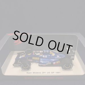 画像: セカンドハンド品●SPARK 1/43 TEAM MODENA 291 US GP 1991 (N.ラリーニ）#34
