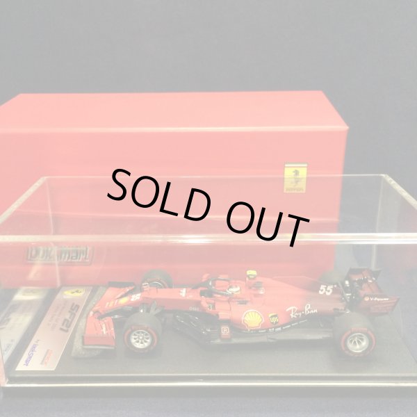 画像1: セカンドハンド品●LOOKSMART 1/43 FERRARI SF21 2nd MONACO GP 2021 (C.サインツ）#55