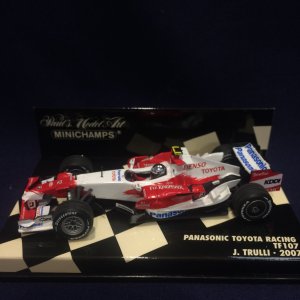 画像: セカンドハンド品●PMA1/43 PANASONIC TOYOTA TF107 (J.トゥルーリ）2007 #12