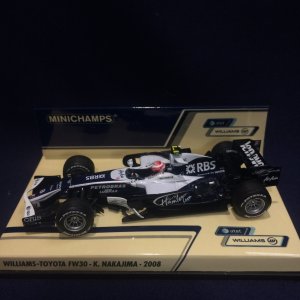 画像: セカンドハンド品●PMA1/43 WILLIAMS TOYOTA FW30 (中嶋一貴）2008 #8