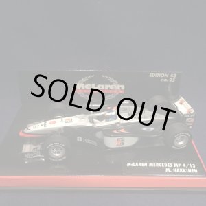 画像: セカンドハンド品●PMA1/43 McLAREN MERCEDES MP4/13 (M.ハッキネン）#8