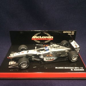 画像: セカンドハンド品●PMA1/43 McLAREN MERCEDES MP4/16 (M.ハッキネン）#3