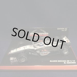 画像: セカンドハンド品●特価品●PMA1/43 McLAREN MERCEDES MP4/14(M.ハッキネン)#1