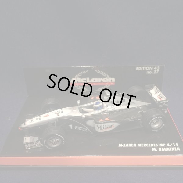 画像1: セカンドハンド品●特価品●PMA1/43 McLAREN MERCEDES MP4/14（M.ハッキネン）#1