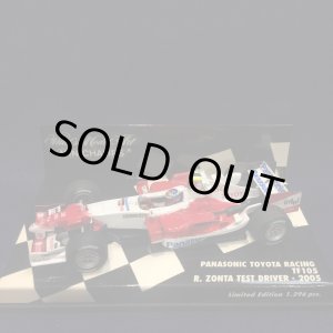 画像: セカンドハンド品●PMA1/43 PANASONIC TOYOTA TF105 TEST DRIVER (R.ゾンタ）2005 #38