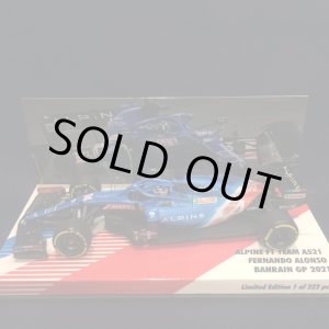 画像: セカンドハンド品●CK-MODELCARS別注●PMA1/43 ALPINE F1 A521 BAHRAIN GP 2021 (F.アロンソ）#14