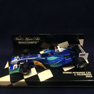 画像: セカンドハンド品●PMA1/43 SAUBER PETRONAS C24 (J.ビルヌーブ）2005 #11