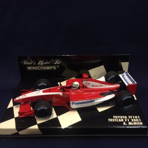 画像: セカンドハンド品●PMA1/43 TOYOTA TF101 TESTCAR (A.マクニッシュ）2001 