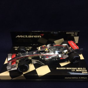 画像: セカンドハンド品●PMA1/43 VODAFONE McLAREN MERCEDES MP4-21 (J.P.モントーヤ）2006 #4
