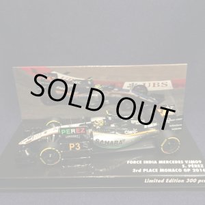 画像: セカンドハンド品●CK-MODELCARS別注●PMA1/43 FOECE INDIA MERCCEDES VJM09 3rd PLACE MONACO GP 2016 (S.ペレス）#11