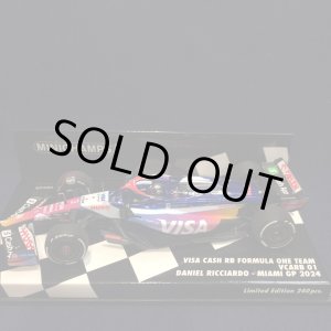 画像: 新品正規入荷品●PMA1/43 VISA CASH RB VCARB 01 MIAMI GP 2024 (D.リカルド)#3