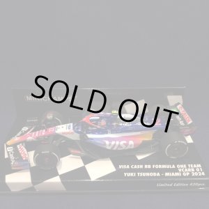 画像: 新品正規入荷品●PMA1/43 VISA CASH RB VCARB 01 MIAMI GP 2024 (角田裕毅）#22
