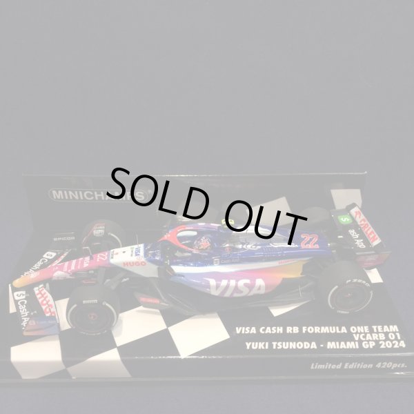 画像1: 新品正規入荷品●PMA1/43 VISA CASH RB VCARB 01 MIAMI GP 2024 (角田裕毅）#22