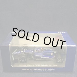 画像: 新品正規入荷品●SPARK1/64 WILLIAMS FW46 BAHRAIN GP 2024 (A.アルボン)#23