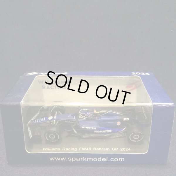 画像1: 新品正規入荷品●SPARK1/64 WILLIAMS FW46 BAHRAIN GP 2024 (A.アルボン）#23