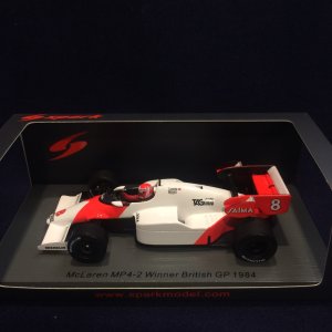 画像: セカンドハンド品●SPARK 1/43 McLAREN TAG TURBO MP4-2 WINNER BRITISH GP 1984 (N.ラウダ）#8