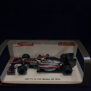 画像: セカンドハンド品●SPARK 1/43 HRT F1-10 MONACO GP 2010 (K.チャンドック）#20