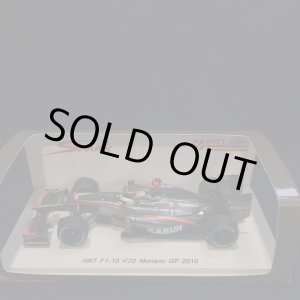 画像: セカンドハンド品●SPARK 1/43 HRT F1-10 MONACO GP 2010 (K.チャンドック)#20