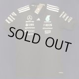 画像: メルセデス AMG ペトロナス F1 チーム ドライバー Tシャツ ブラック 2025 /アディダス （サイズ　S）