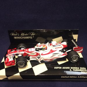 画像: セカンドハンド品●PMA1/43 SUPER AGURI HONDA SA06 (山本左近）#23
