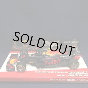 画像: セカンドハンド品●MVショップ別注●PMA1/43 RED BULL RB14 WINNER AUSTRIAN GP 2018 (M.フェルスタッペン）#33