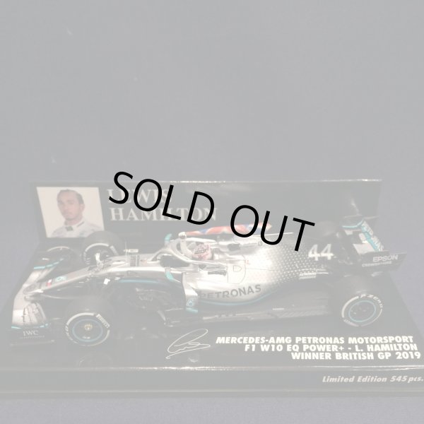 画像1: セカンドハンド品●PMA1/43 MERCEDES-AMG PETRONAS W10 WINNER BRITISH GP 2019 (Lハミルトン）#44