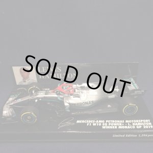 画像: セカンドハンド品●PMA1/43 MERCEDES-AMG PETRONAS W10 WINNER MONACO GP 2019 (Lハミルトン）#44