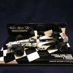 画像: セカンドハンド品●PMA1/43 TYRRELL FORD 1998 LAUNCH VERSION (高木虎之介）#21