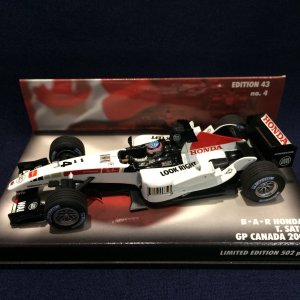 画像: セカンドハンド品●PMA1/43 CANADA GP限定　BAR HONDA 2005　(佐藤琢磨）