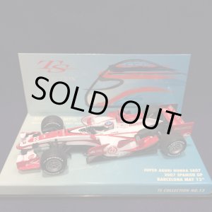 画像: セカンドハンド品●TSコレクション●PMA1/43 SUPER AGURI HONDA SA07 SPANISH GP 2007 (佐藤琢磨）#22