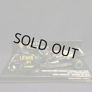 画像: セカンドハンド品●PMA1/43 MERCEDES-AMG PETRONAS W12 RUSSIAN GP 2021 (L.ハミルトン）#44