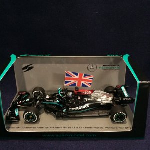 画像: セカンドハンド品●SPARK 1/43 MERCEDES-AMG W12 WINNER BRITISH GP 2021 (L.ハミルトン）#44