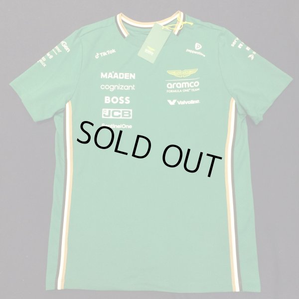 画像1: アストンマーチン レーシング チーム Tシャツ 2025  (サイズ XL)