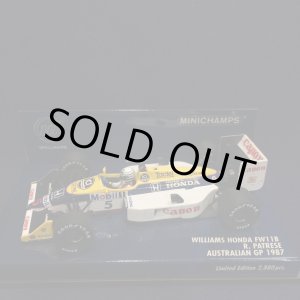 画像: セカンドハンド品●PMA1/43 WILLIAMS HONDA FW11B AUSTRALIAN GP 1987 （R.パトレーゼ）#5