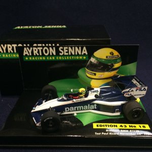 画像: セカンドハンド品●PMA1/43 セナコレNo18 BRABHAM BMW BT52B TEST PAUL RICARD 1983 (A.セナ）#5