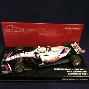 画像: セカンドハンド品●PMA1/43 URALKALI HAAS F1 VF-21 BAHRAIN GP 2021 (ミック・シューマッハ）#47