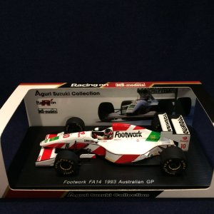 画像: セカンドハンド品●Racing on別注●SPARK 1/43 FOOTWORK FA14 AUSTRALIAN GP 1993 (鈴木亜久里）#10