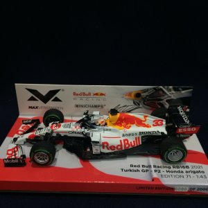 画像: セカンドハンド品●MVショップ別注●PMA1/43 RED BULL HONDA RB16B TURKISH GP 2021 (M.フェルスタッペン）#33