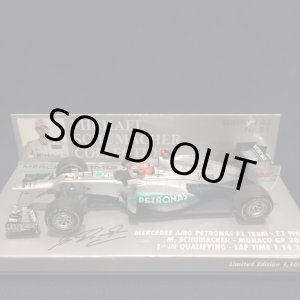 画像: セカンドハンド品●PMA1/43 MERCEDES AMG PETRONAS W03 1st IN QUALIFYING LAP TIME 1.14.13 (M.シューマッハ）2012 #7