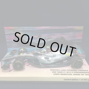 画像: セカンドハンド品●CK MODELCAR別注●PMA1/43 MERCEDES-AMG PETRONAS W13 E MIAMI GP 2022 (L.ハミルトン）#44