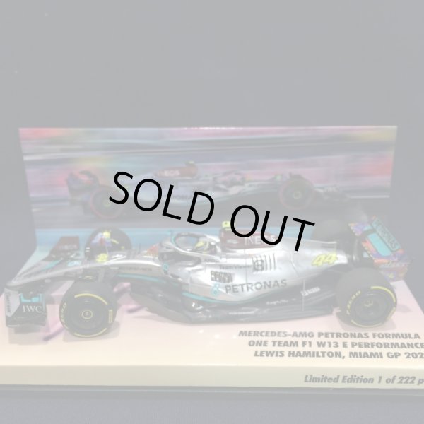 画像1: セカンドハンド品●CK MODELCAR別注●PMA1/43 MERCEDES-AMG PETRONAS W13 E MIAMI GP 2022 (L.ハミルトン）#44