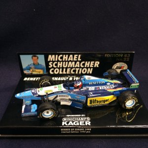 画像: セカンドハンド品●PMA1/43 BENETTON RENAULT B195 EUROPE GP 1995 (M.シューマッハ）#1 Nr22