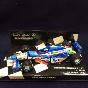 画像: セカンドハンド品●PMA1/43 BENETTON RENAULT B197 JAPAN GP 1997 (J.アレジ）#7