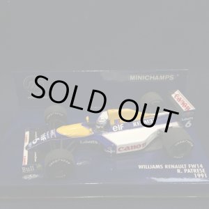 画像: セカンドハンド品●PMA1/43 WILLIAMS RENAULT FW14 (R.パトレーゼ）1991 #6
