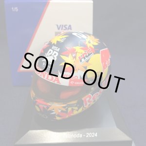 画像: 新品正規入荷品●SPARK1/5 VISA CASH RB 2024 (角田裕毅）ミニヘルメット