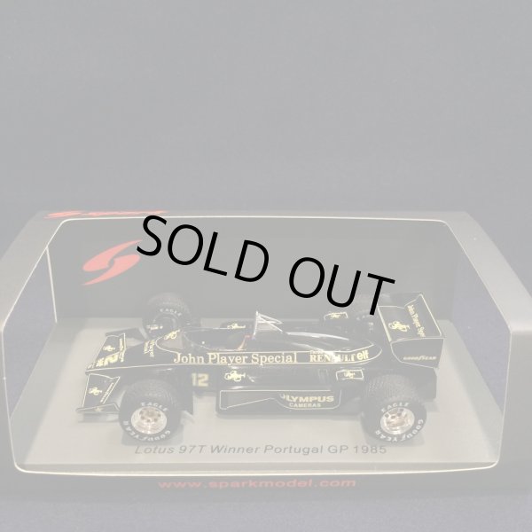 画像1: 新品正規入荷品●SPARK1/43 LOTUS 97T WINNER PORTUGAL GP 1985 (A.セナ）#12 ※純正たばこ仕様●ドライバーノンフィギュア※