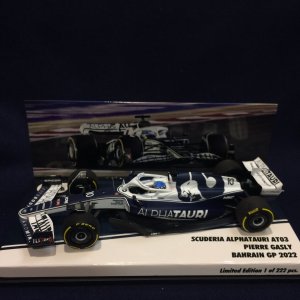 画像: セカンドハンド品●CK MODELCAR別注●PMA1/43 ALPHATAURI AT03 BAHRAIN GP 2022 (P.ガスリー）#10