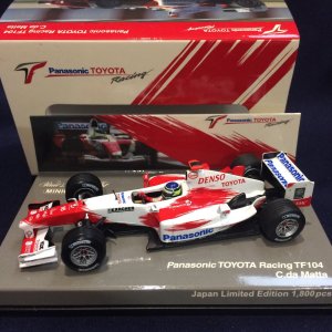 画像: セカンドハンド品●TOYOTA別注●PMA1/43 TOYOTA TF104 (C.ダマッタ） #16